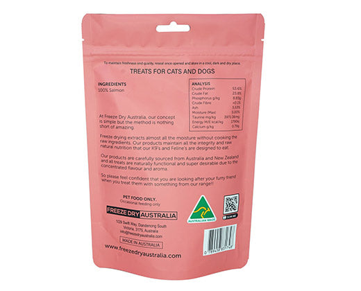 FDA (FREEZE DRY AUSTRALIA) FREEZE DRIED SALMON BELLIES